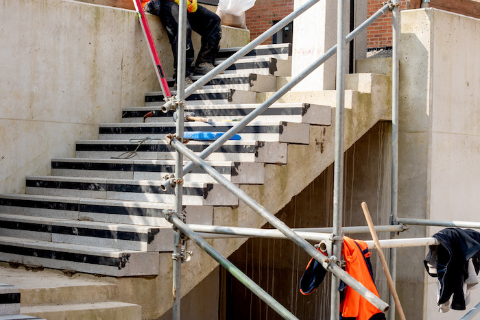 Concrete In Commercial Stairs